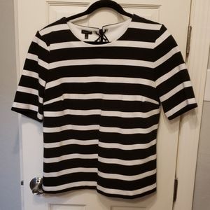 Talbots striped jersey